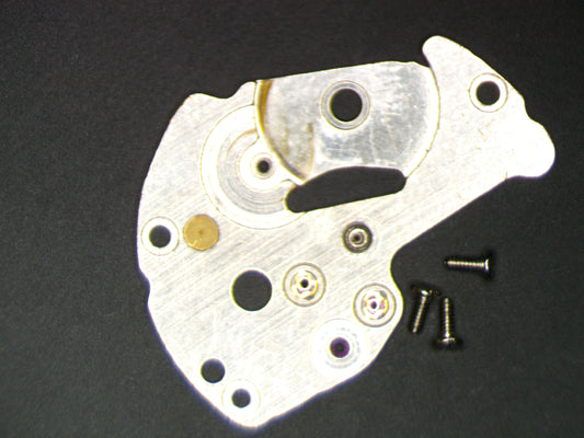 Seiko Cal. 7017A 112028 Barrel and train wheel bridge w/screws