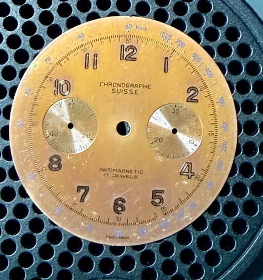 Venus 188 Chronograph Dial 34.7mm