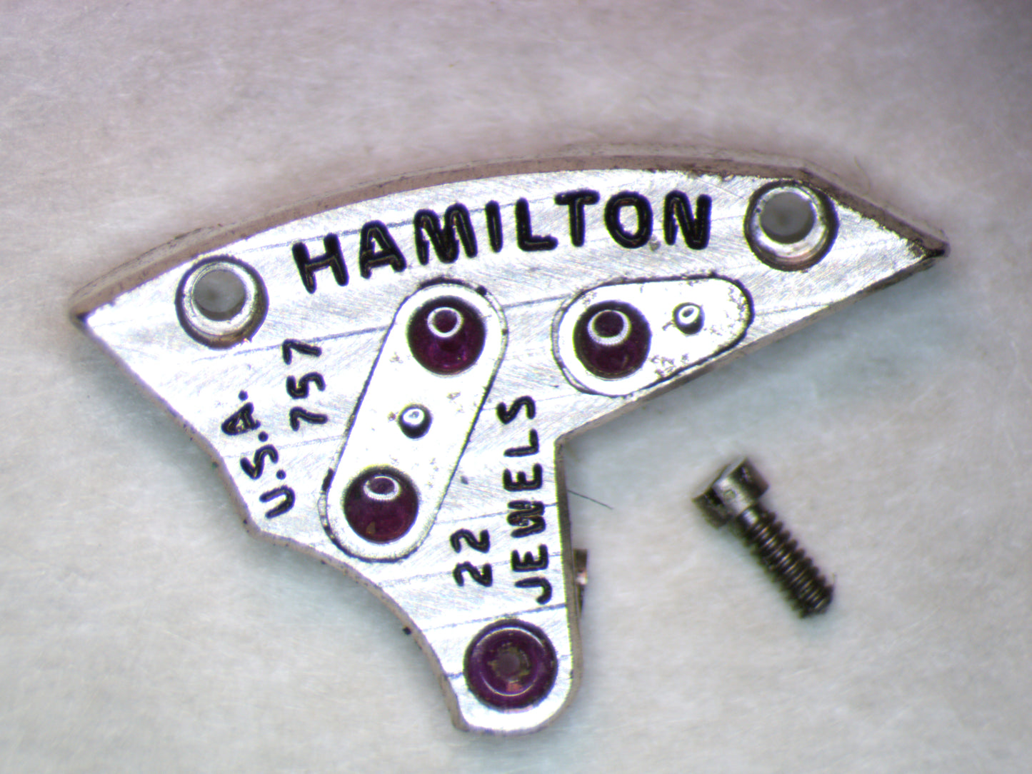 Hamilton 757 0110 Train Wheel Bridge