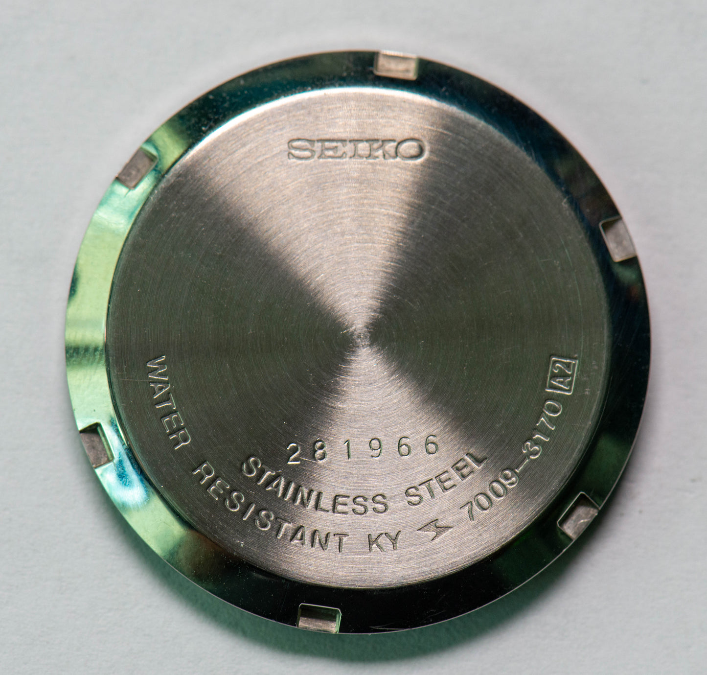 Seiko 7009-3170 Original Case Back