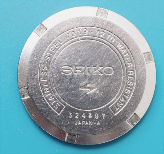 Seiko Cal. 7019-7210 Watch case back