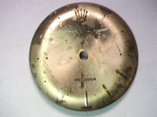 Rolex 1400 Dial 18.4mm, original rough shape