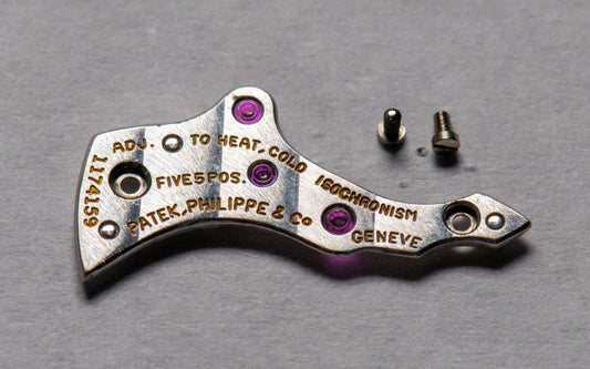 Patek Philippe 175 Original 0110 Train Wheel Bridge w/screws