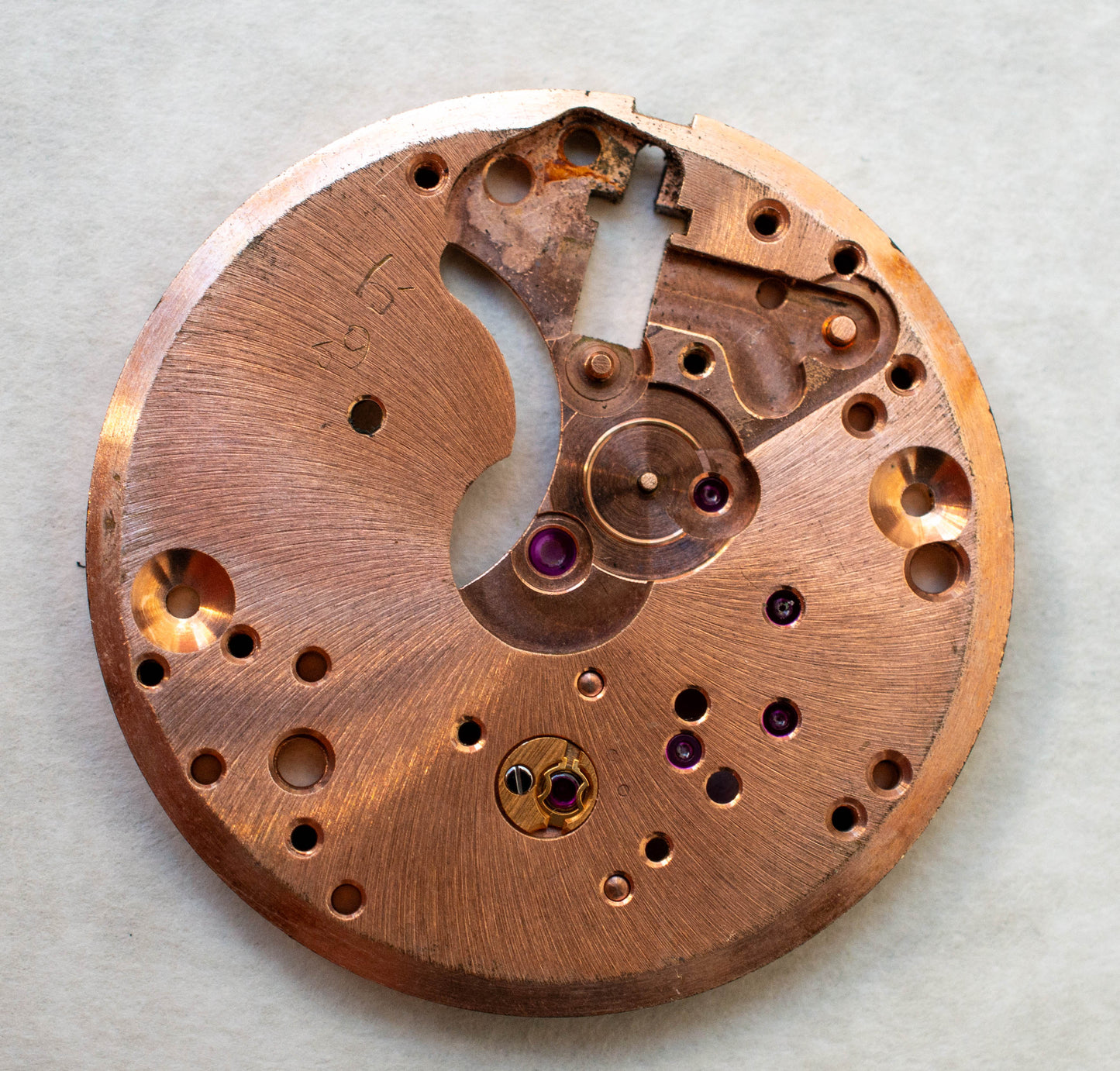 Omega 266 0100 Main Plate